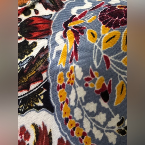 Umgee 2 for $15 Waffle Knit Open Front Cardigan w/Pockets & Patchwork IMMACULATE - Picture 6 of 9